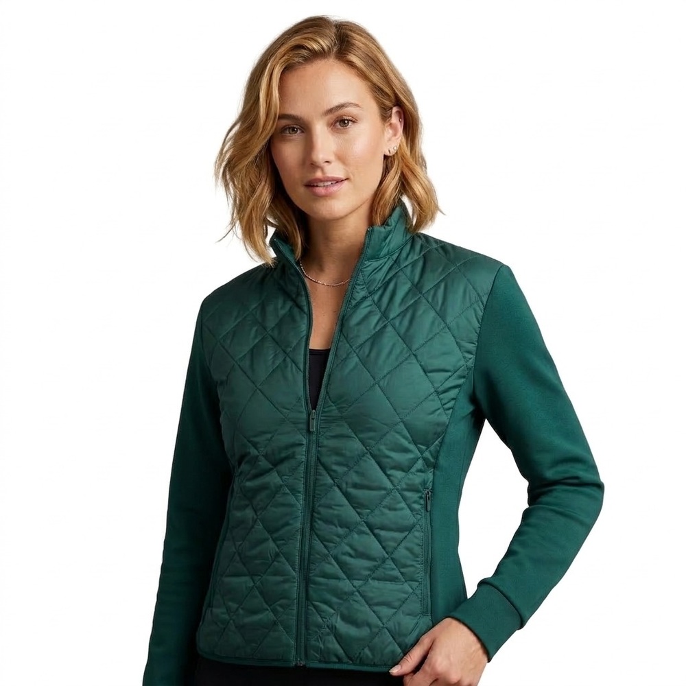 Adidas Ultimate 365 golf Full Zip Jacket Deep green
